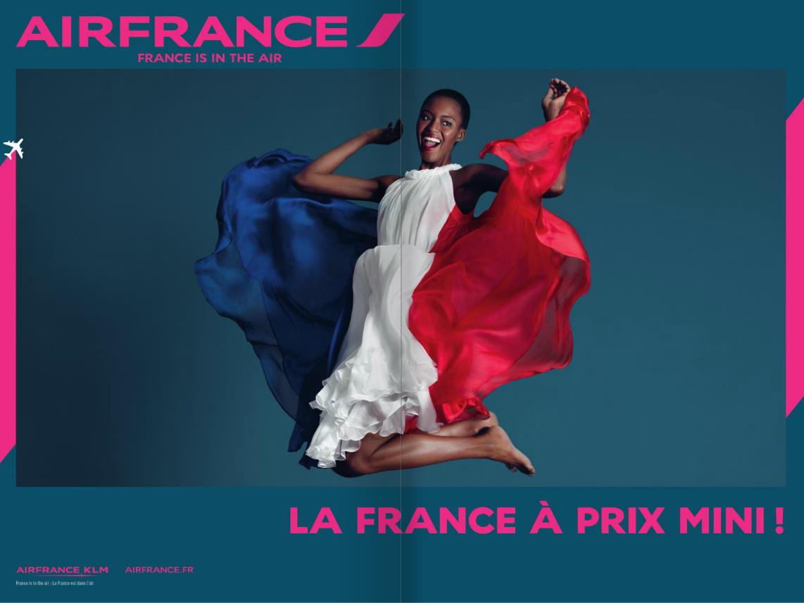 Pour Air France, le charme de la France s’impose aussi dans les airs (diaporama)