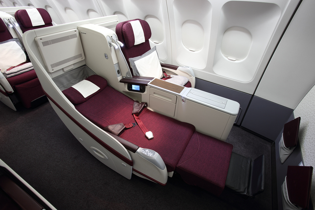 Qatar Airways : nouveaux sièges classe Affaires pour les A320 et A330