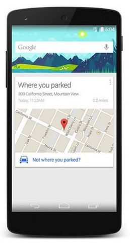 Google Now pourrait retrouver les voitures des voyageurs d'affaires