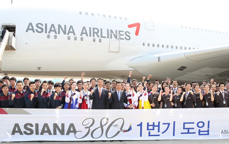 Asiana dévoile son A380