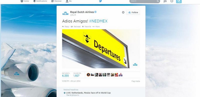 KLM énerve le web avec un tweet moqueur sur le Mexique