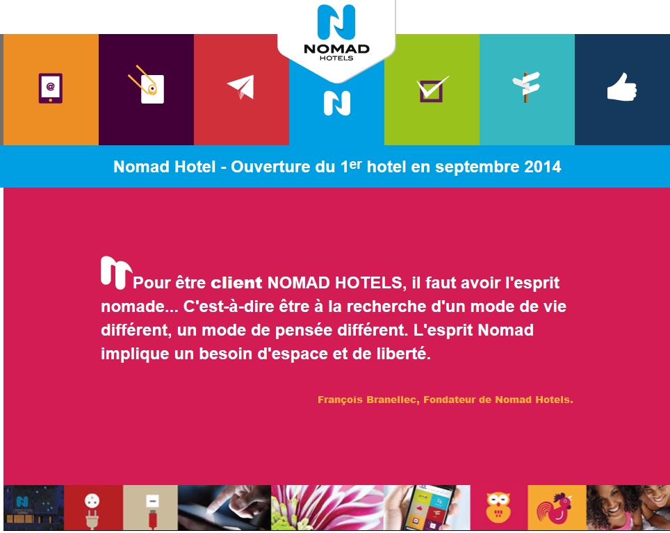 Nomad Hotels ouvrira en septembre à Roissy CDG et invente le low cost inversé