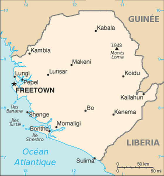 Ebola : la population de la Sierra Leone en quarantaine du 19 au 21 septembre