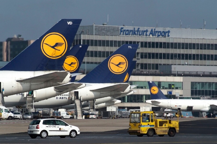Grève des pilotes Lufthansa à Francfort mardi