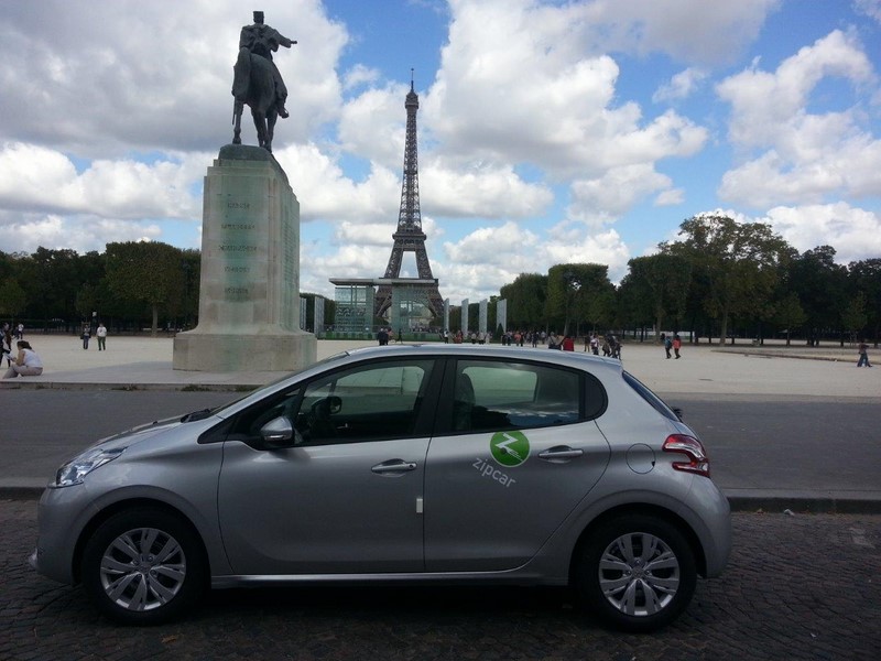 Zipcar s'installe à Paris