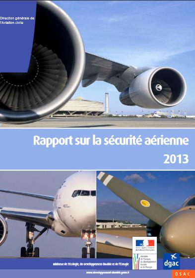 Le rapport 2013 sur la sécurité aérienne est paru (téléchargement)