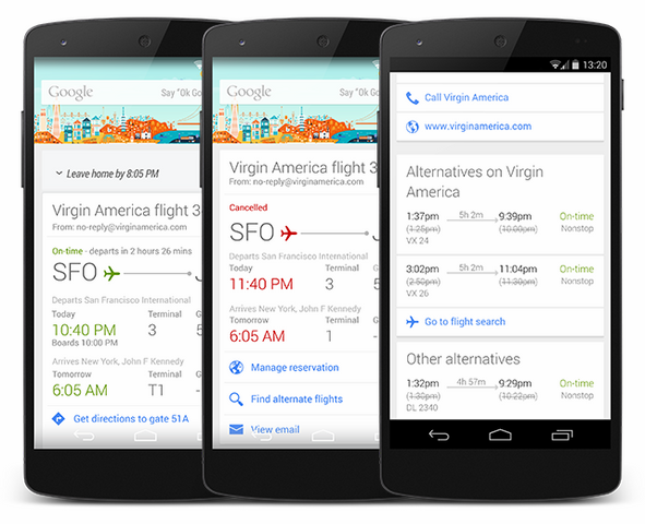 Google Now va chercher le Best Buy pour les voyageurs d'affaires