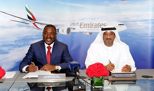 Accord stratégique entre Emirates et TAAG Angola