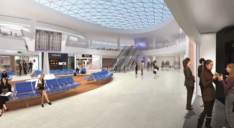 Les terminaux de l'Aéroport Nice Côte d'Azur se refont une beauté pour 2017