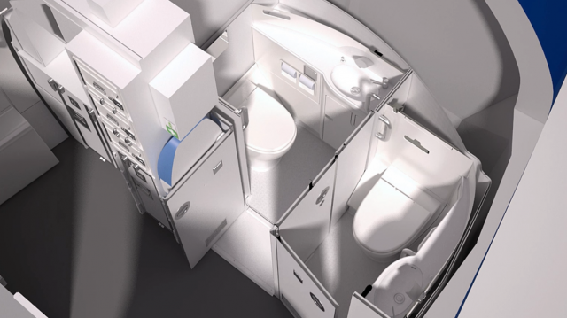 Airbus ouvre les toilettes des A320 aux handicapés (avec vidéo)