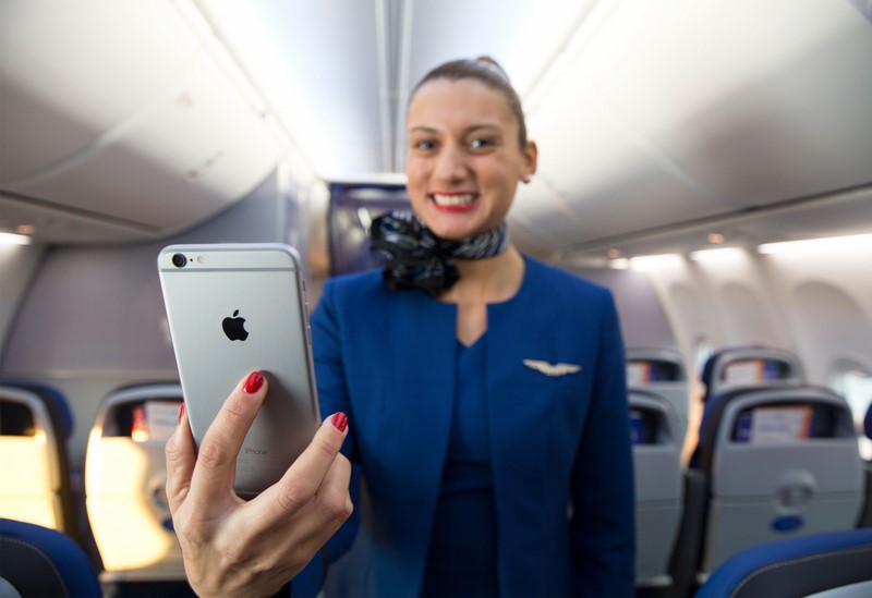 United Airlines équipe ses hôtesses d'iPhone 6 Plus