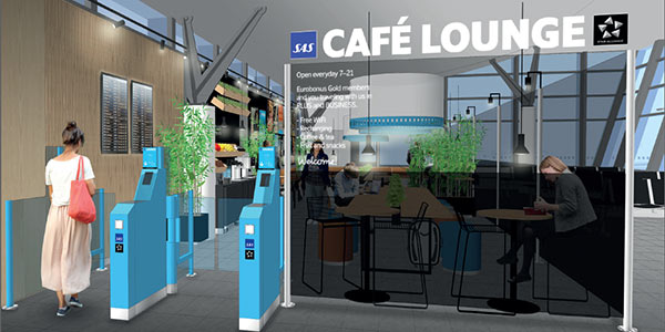 SAS va ouvrir des cafés pour les voyageurs d'affaires