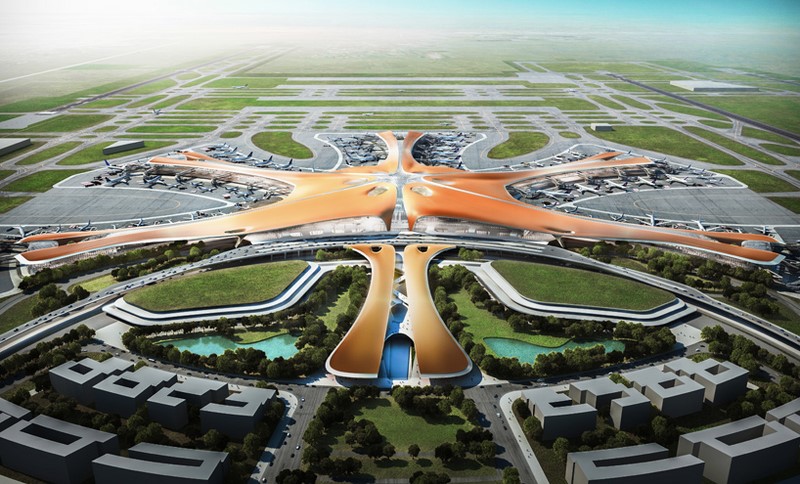 Le futur plus grand terminal au monde se dévoile en Chine