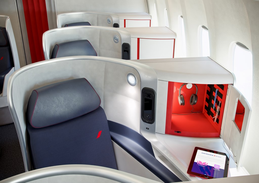 Les nouvelles cabines d'Air France mettent le cap vers Dubaï