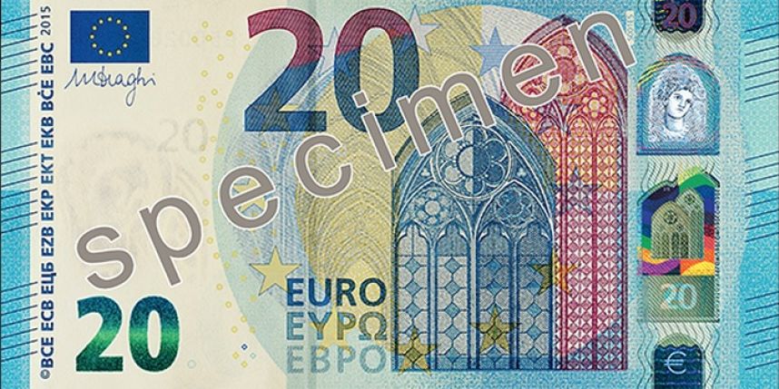 Voyageurs d'affaires, habituez-vous au nouveau billet de 20 euros