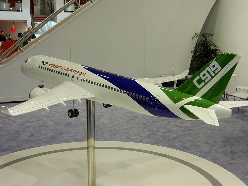 Le premier avion chinois C919 devrait s'envoler en 2015