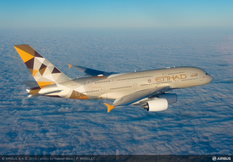 L'A380 d'Etihad va mettre le cap vers New York JKF en décembre
