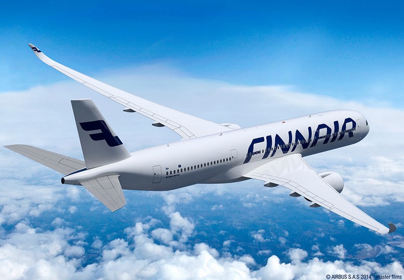 Finnair reçoit son 1er A 350 et lui fera visiter Paris