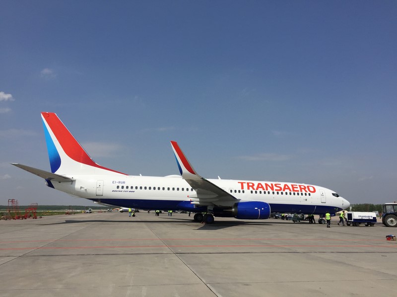 Transaero Airlines affiche sa nouvelle livrée