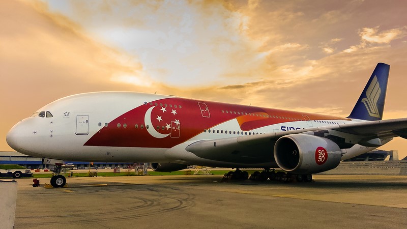 Singapore Airlines fête les 50 ans de Singapour avec une livrée spéciale
