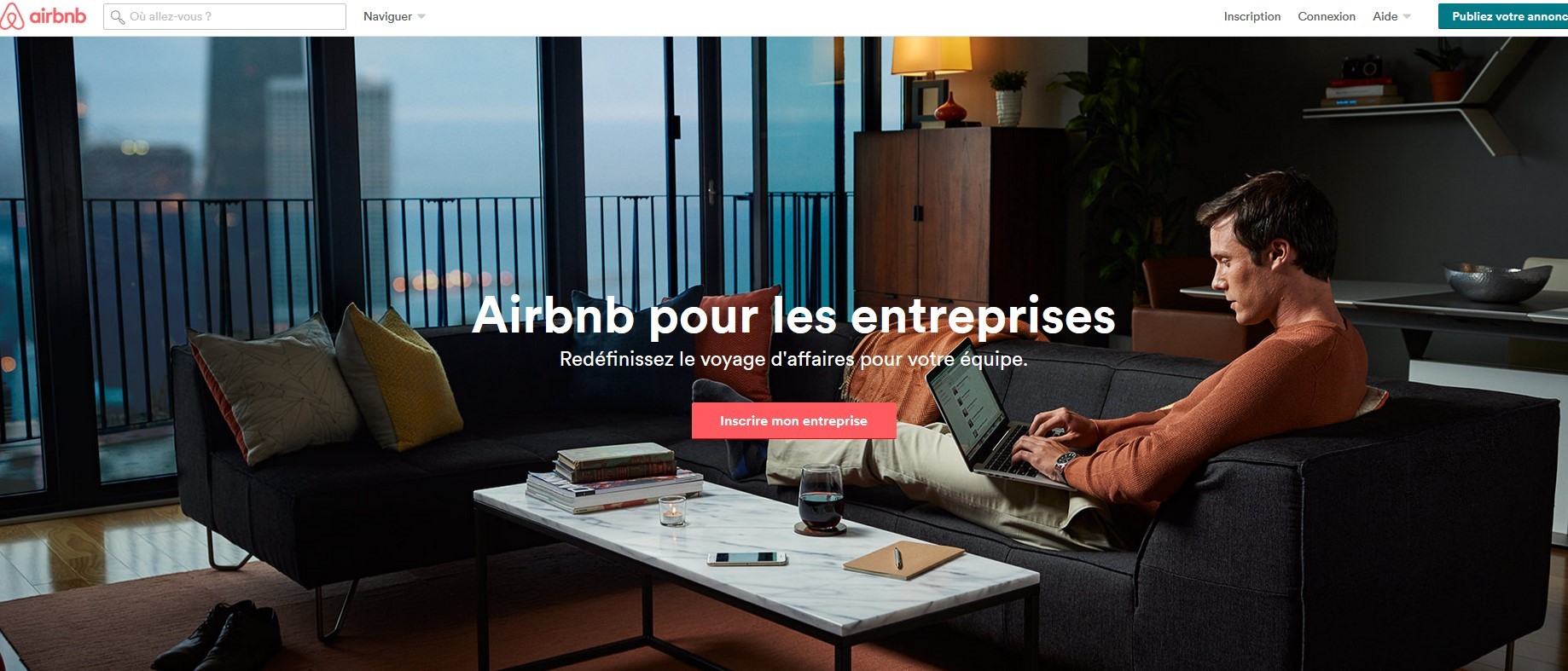 AirBnB : déjà 500 entreprises inscrites sur l’offre business