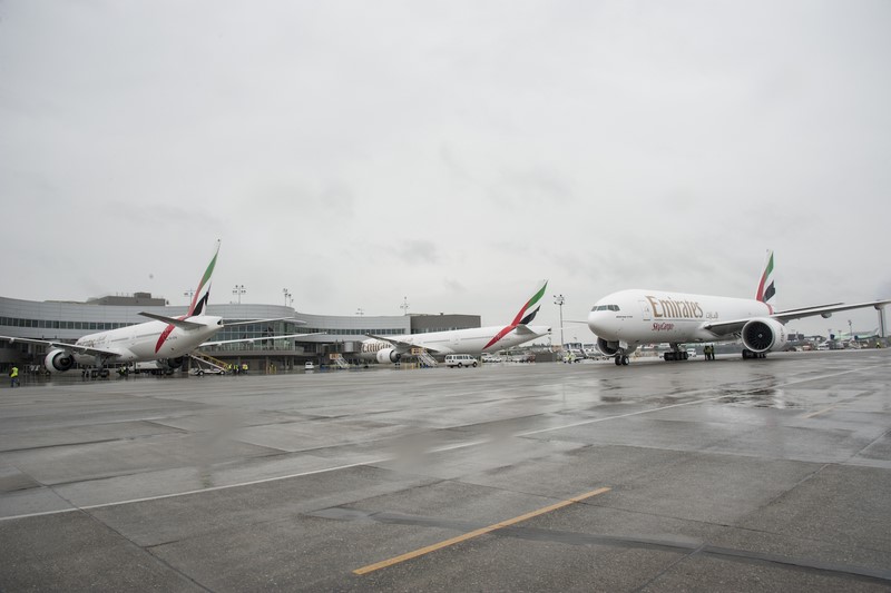 Emirates reçoit 4 gros porteurs en une seule journée