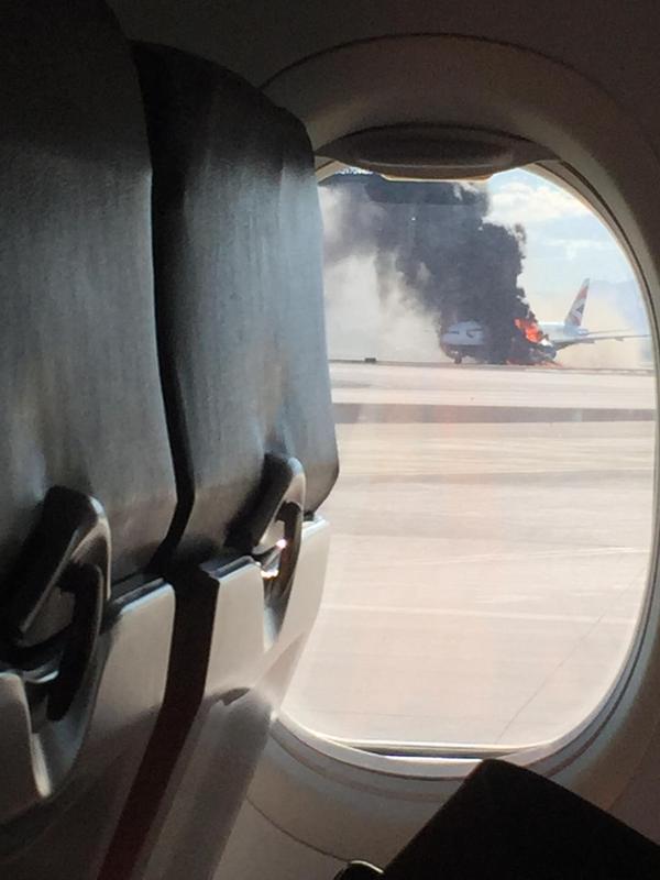 Un feu à bord d'un vol British Airways à Las Vegas