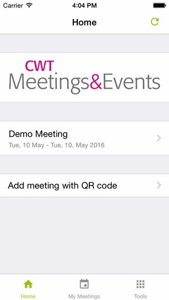 CWT Meetings & Events lance une appli très meeting