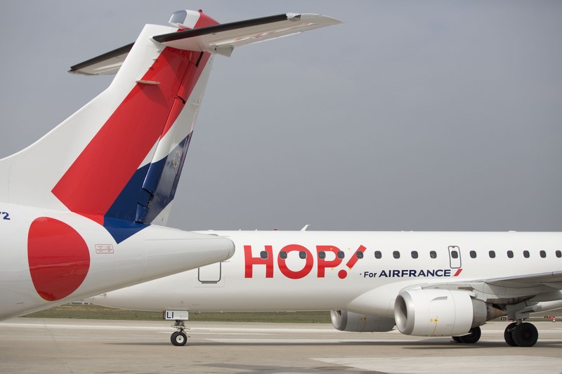 Hop! Air France assurera également l'ensemble de ses vols ce jeudi