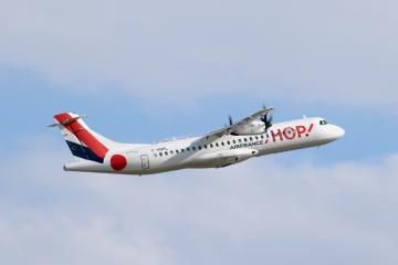 Un nouvel ATR 72-600 au départ de Toulouse pour Hop! Air France