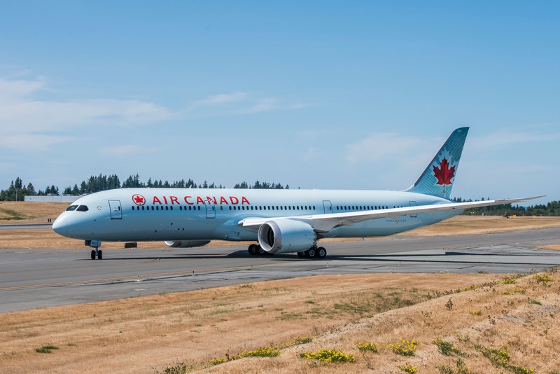Le B787-9 d'Air Canada va se poser à Paris CDG