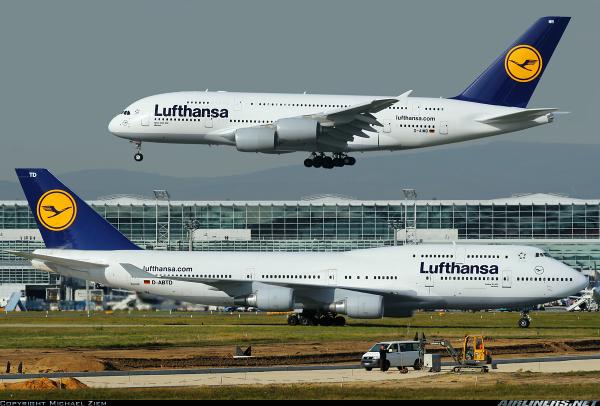 Record de passagers pour le groupe Lufthansa en 2015