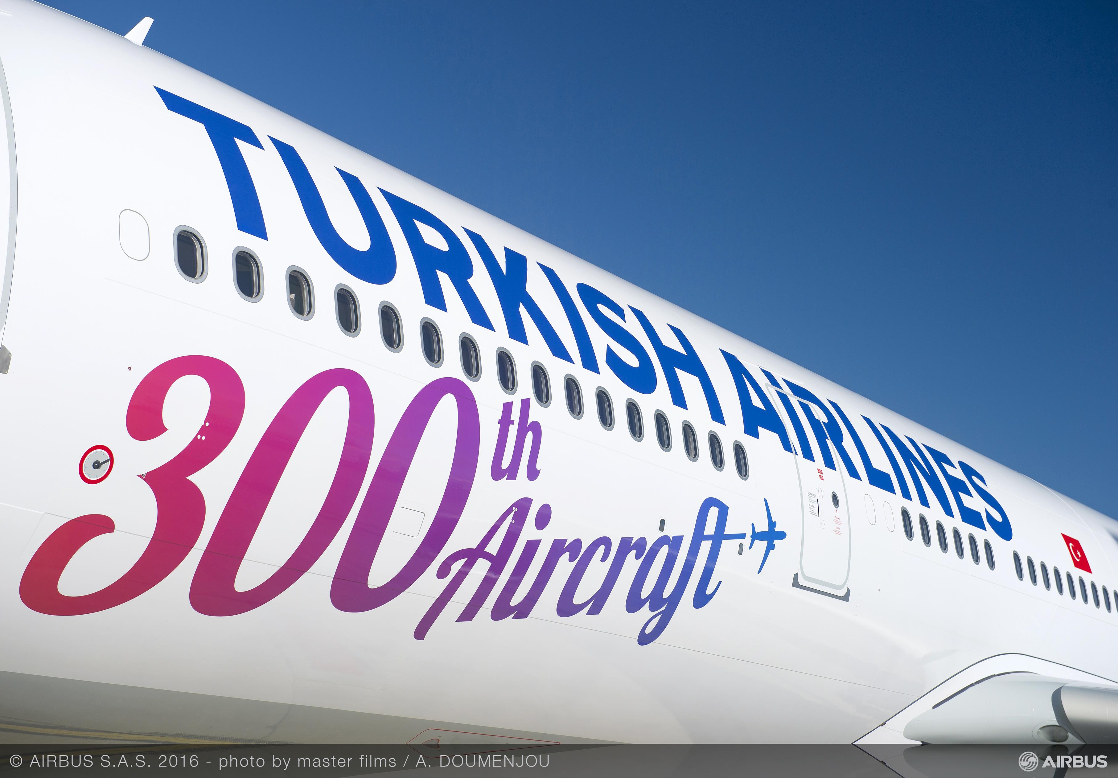 Turkish Airlines ajoute un 300ème avion à sa flotte