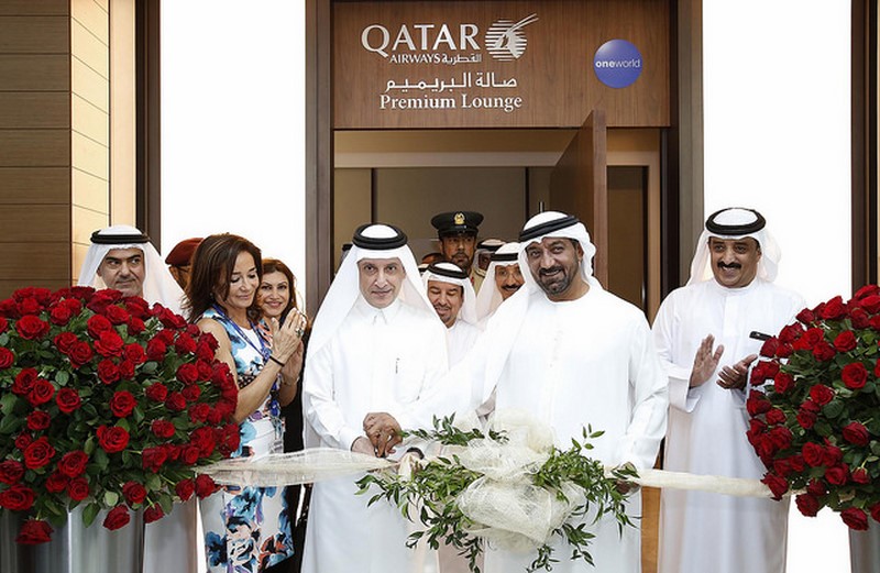 Un salon Qatar Airways atterrit dans le nouveau hall de Dubai Airport
