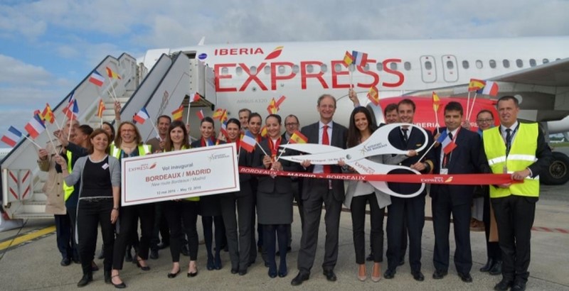 Iberia Express a inauguré son Bordeaux - Madrid