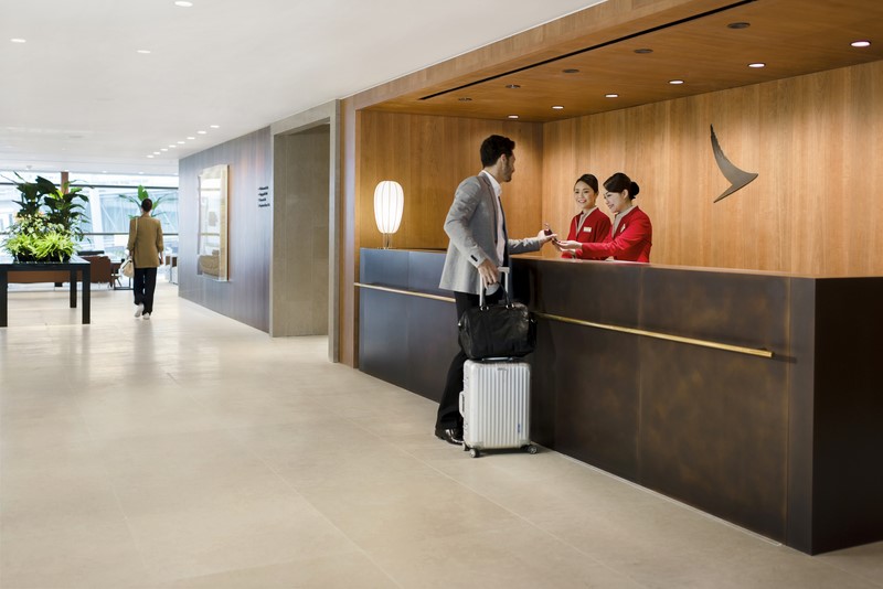 Cathay Pacific offre un lifting au salon Affaires de l'aéroport de Hong Kong