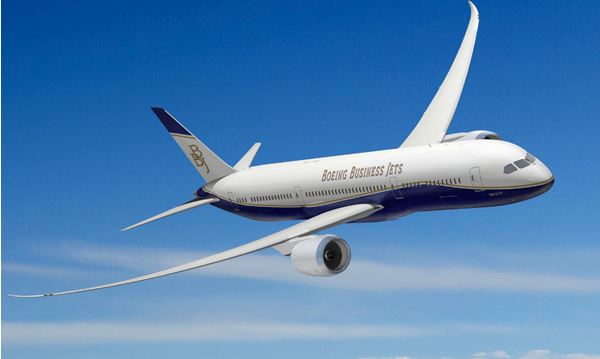 Le Boeing VVIP 787 sera exploité, en avion d’affaires, au départ de Hong Kong