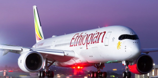Le wifi disponible à bord de l'Airbus A350 d'Ethiopian Airlines au départ de Paris CDG