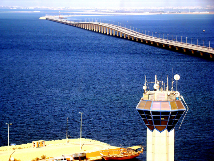 Le King Fahd Causeway qui relie le royaume saoudien à Bahreïn