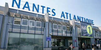Aéroport de Nantes: trafic en hausse de 16,6%