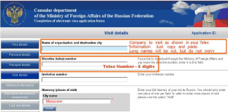 Russie: attention aux erreurs lors de la demande d'un visa électronique