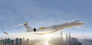 Bombardier réalise le plus long vol de l'aviation d'affaires