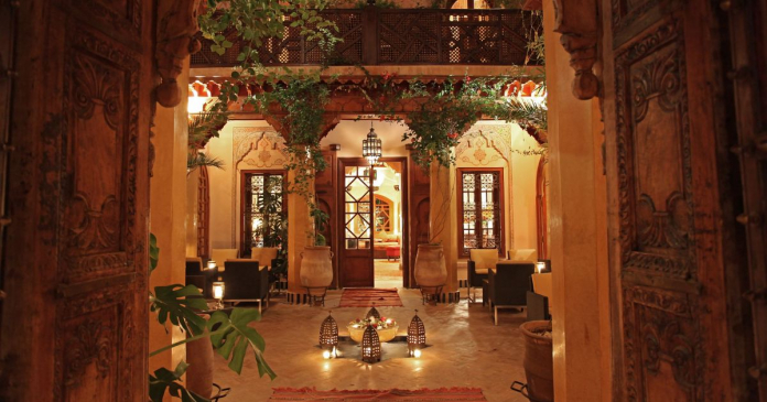 La Maison arabe, au coeur de la médina de Marrakech.
