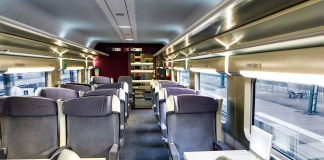 La Business Première des TGV Lyria.