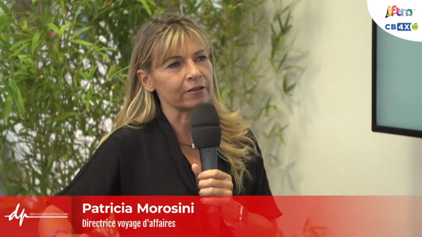 Patricia Morosini, Directrice voyage d'affaires chez Selectour Radius Travel