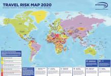 La Travel Risk Map 2020 est disponible