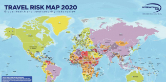 La Travel Risk Map 2020 est disponible