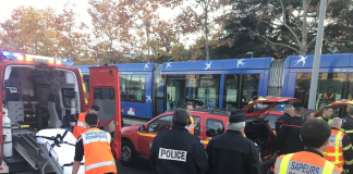 Montpellier: 40 blessés dans une collision entre deux tramways