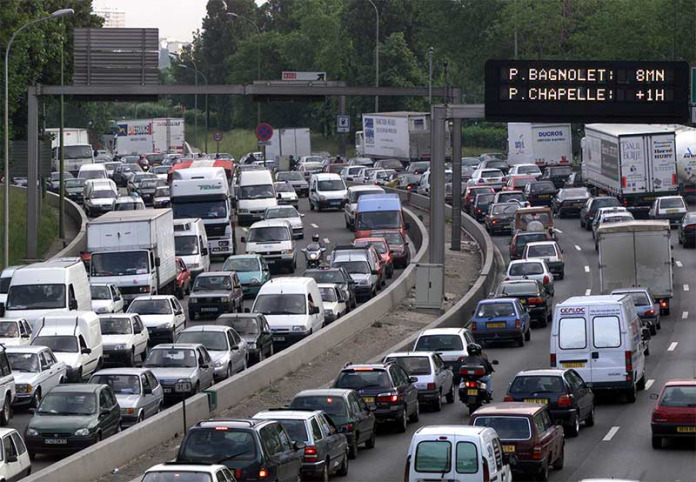 Ile-de-France : les automobilistes ont perdu 163 heures dans les bouchons en 2019