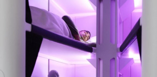 Air New Zealand : des lits superposés en classe éco